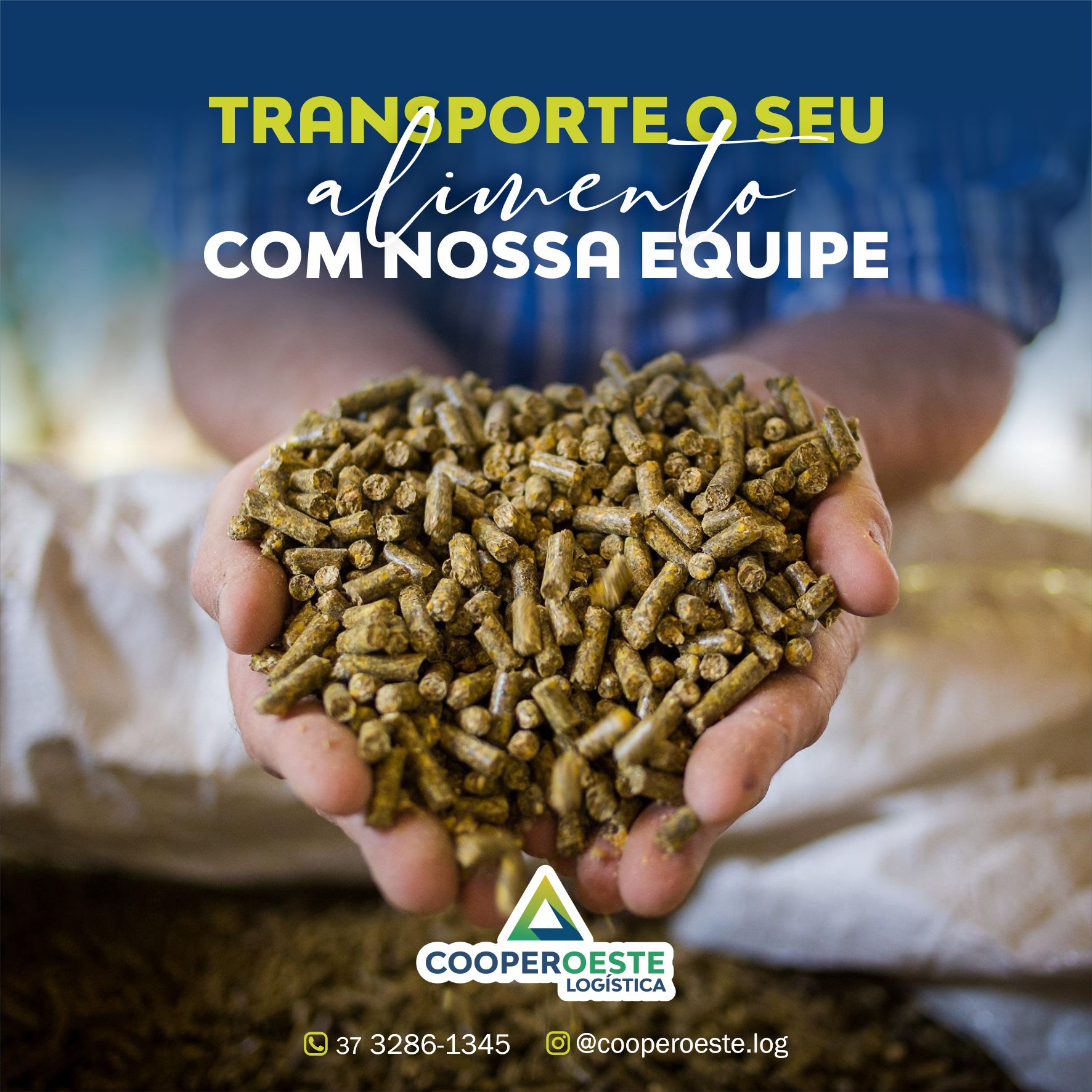 Transporte o seu alimento com nossa equipe