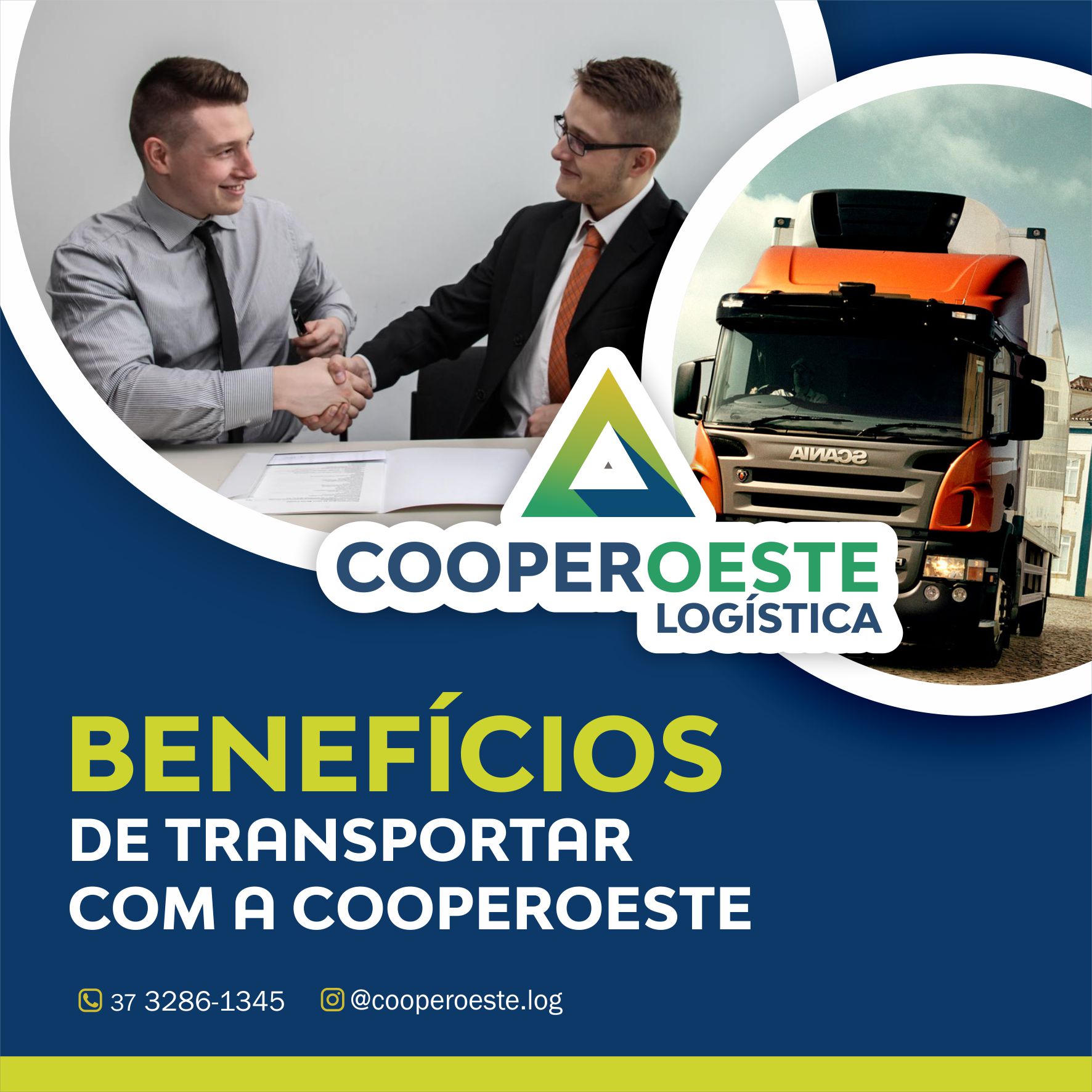 Benefícios de transportar com a Cooperoeste