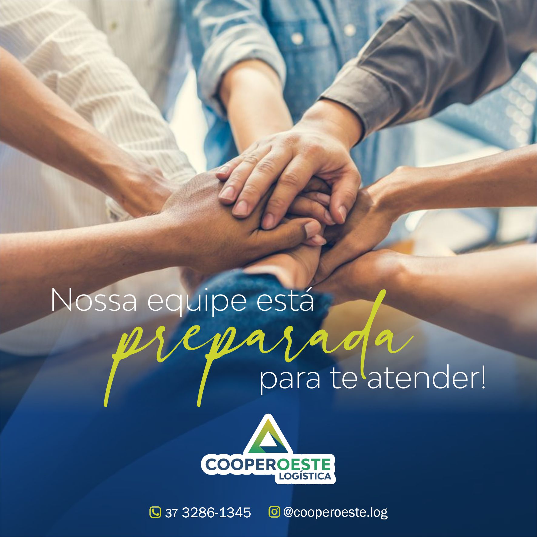 Nossa equipe está preparada para te atender!