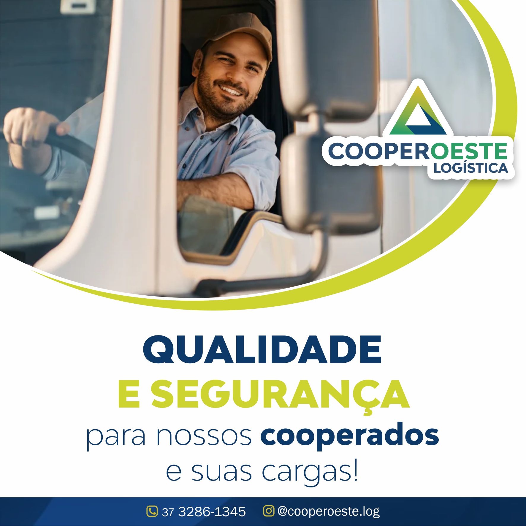 Qualidade e segurança para nossos cooperados e suas cargas!