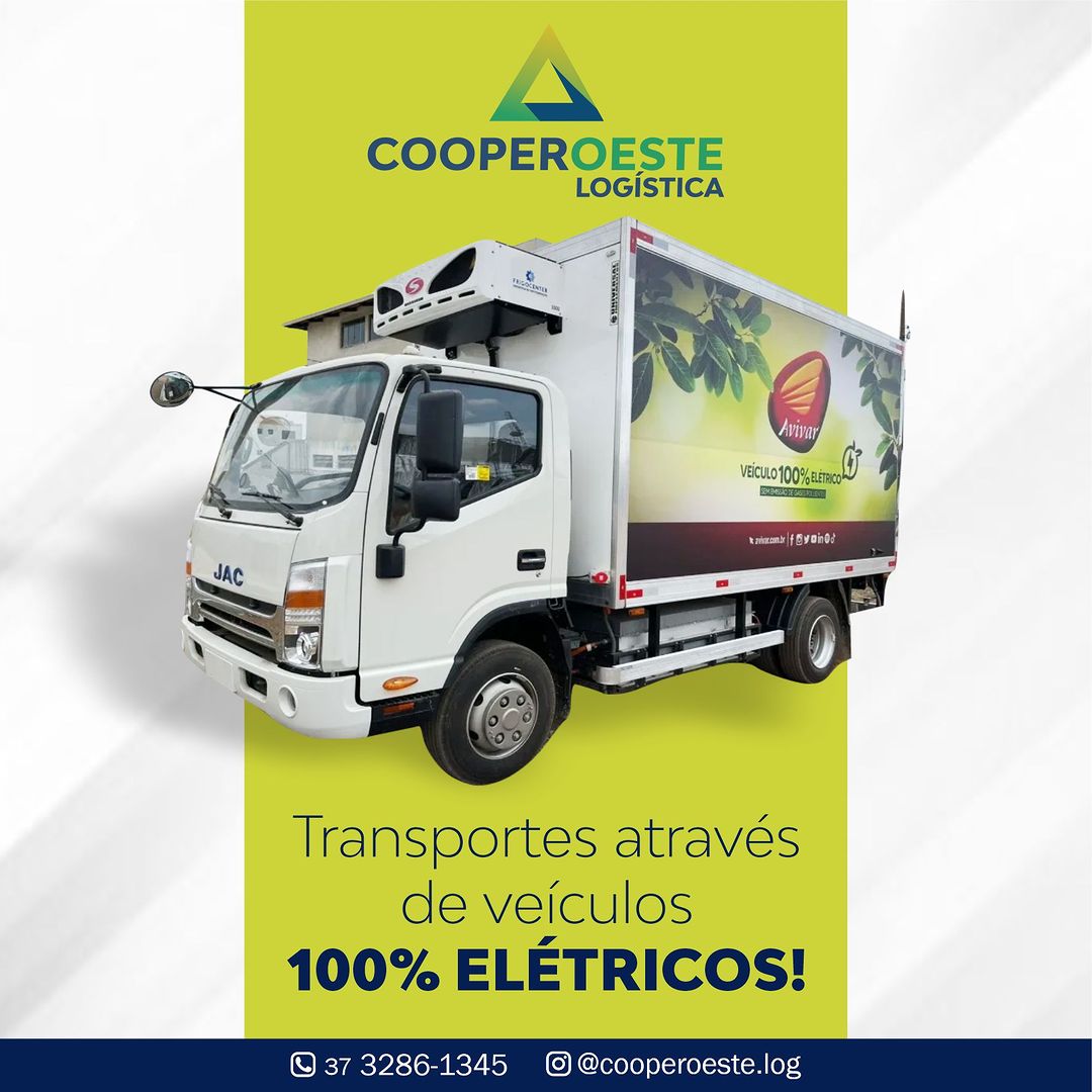 Transporte através de veículos 100% elétricos!